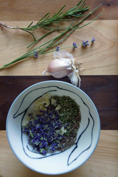 Lavender, Rosemary & Garlic Rub