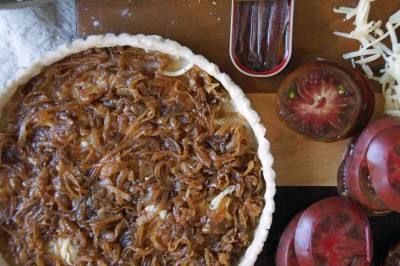 Assembling the Tomato Tart 2