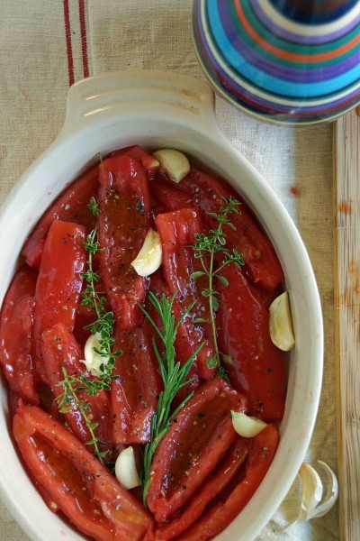 Slow-Roasted Roma Tomatoes