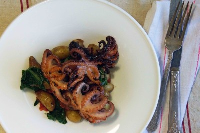 Tomato-Grilled Octopus